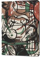 Obraz 60x90cm The Birth of Horses, Marc Vintage do Salonu