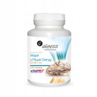 Aliness Wapń z Muszli Ostryg 100kaps z D3 i K2MK7
