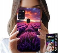 ETUI DO SAMSUNG GALAXY A21s - POLE LAWENDY, PIĘKNE KRAJOBRAZY, WZORY