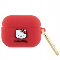 Hello Kitty HKAP3DKHSF Airpods Pro cover fuksja/fuschia Silicone 3D Kitty H