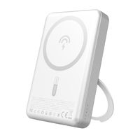 powerbank k28 10000mah z magsafe z metalową obudową i podstawką pd