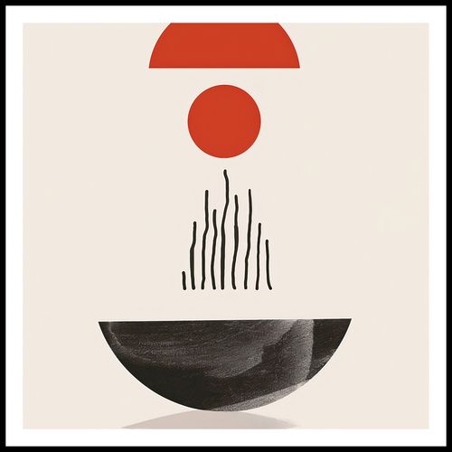 Plakat 70x70cm Półokrągła Forma na Arena.pl