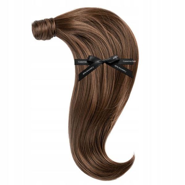 DOCZEPIANY KUCYK 50cm TRESKA ogon koński dopinka kitka 17 KOLORÓW doczepy zdjęcie 7