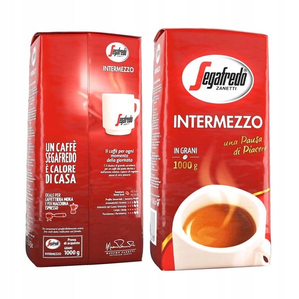 Kawa ziarnista Segafredo Intermezzo 1kg zdjęcie 9