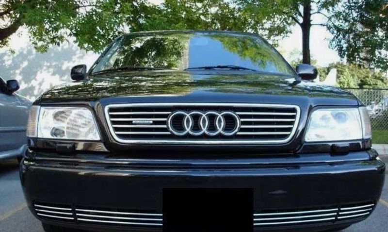 1995-2001 AUDI A6 - LIstwy chrom grill chromowan zdjęcie 1