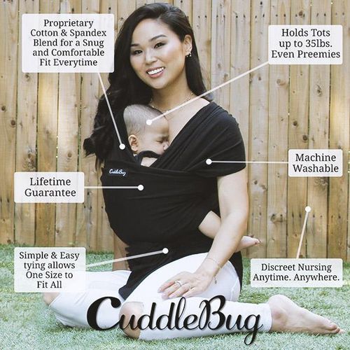 CuddleBug Baby Wrap elastyczna chusta nosidełko na Arena.pl