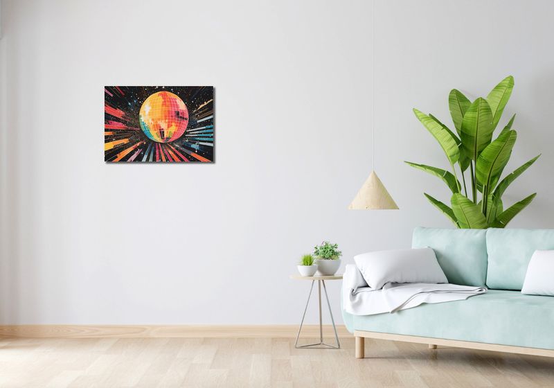 Obraz 60x40cm Disco Gra! zdjęcie 2