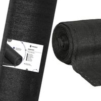 Siatka cieniująca 90% osłonowa 1,5x50m czarna