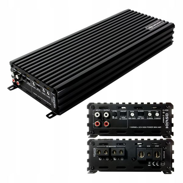 Wzmacniacz samochodowy Excursion 2 kanały 2200W zdjęcie 2