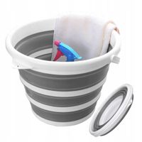 Wiadro silikonowe składane 10l kempingowe lekkie