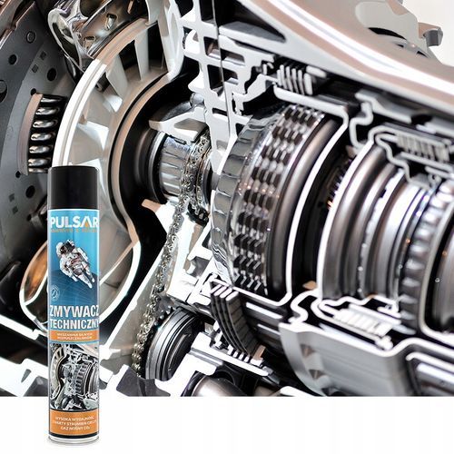 ZMYWACZ TECHNICZNY PULSAR USUWA KLEJE SMARY WOSKI OLEJE SPRAY 750 ml x8 na Arena.pl