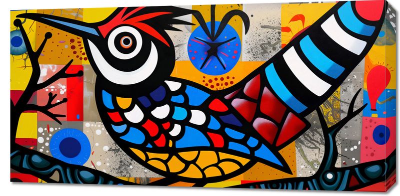 Obraz 100x50cm Ptak Na Wznak zdjęcie 1