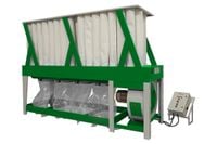 Odciąg pochłaniacz odpylacz do trocin HOLZING 11300 m3h 11kW wiór wiur pyłu