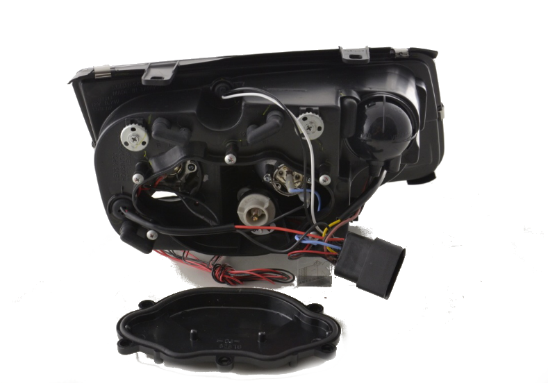 LAMPY REFLEKTORY Do VW BORA Od 1998 Do 2005 RINGI CHROME LED zdjęcie 4