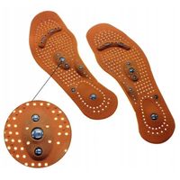 Wkładki do butów lecznicze masujące magnetyczne