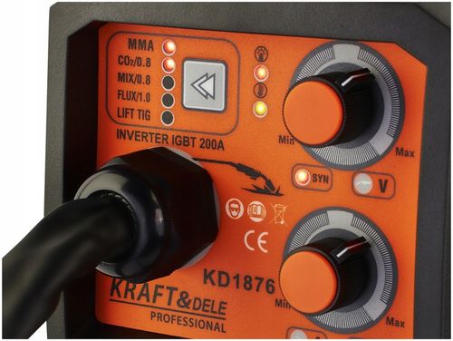 SPAWARKA INWERTOROWA MIGOMAT MIG MAG MMA TIG 200 A FLUX IGBT + GRATIS DRUT na Arena.pl