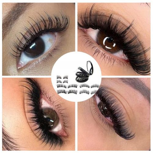 RZĘSY MAGNETYCZNE 8 PARY WIELOKROTNEGO UŻYTKU Z APLIKATOREM 3D na Arena.pl