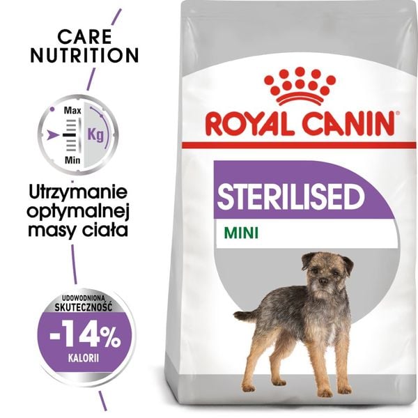 ROYAL CANIN CCN Sterilised Mini 1kg zdjęcie 1