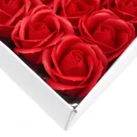 CZERWONA RÓŻA Mydlana _box 50 sztuk