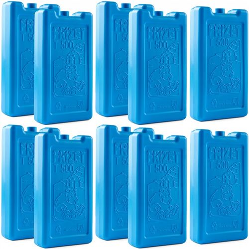 10x DUŻE WKŁADY MROŻĄCE ŻELOWE DO LODÓWKA TURYSTYCZNA 10 SZTUK 500ml ZESTAW na Arena.pl