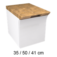 Szafka łazienkowa pod umywalkę 35/50/41 cm podwieszana