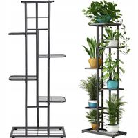 KWIETNIK METALOWY 6-POZIOMWY PIĘTROWY STOJAK NA DONICZKI ROŚLINY
