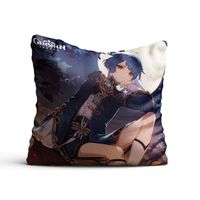 Poduszka kwadratowa Genshin Impact - Xingqiu