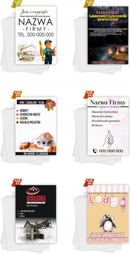 Ulotki A5 reklamowe firmowe 1000szt projekt w cenie SPRZEDAŻ JAJ na Arena.pl