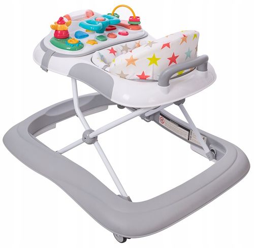 PIMKO ZIPPI CHODZIK DLA DZIECKA INTERAKTYWNY CHODAK DO NAUKI CHODZENIA GREY na Arena.pl