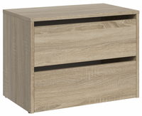 Nowoczesna Szafka Na Buty 2 Klapy Sonoma 60 cm MIDRO TS - 4 Kolory