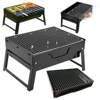 Grill turystyczny składany przenośny walizka mały węglowy ogrodowy