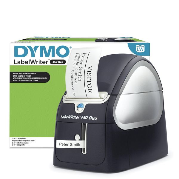 DYMO LabelWriter 450 Duo, Black zdjęcie 1