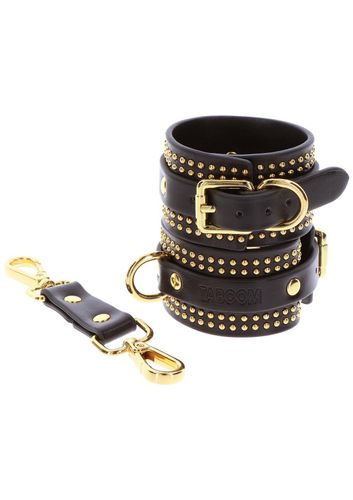 Studded Wrist Cufs Set Black na Arena.pl