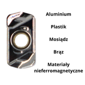 Płytki wieloostrzowe LNMU 0303ZER Rozmiar: LNMU0303ZER LG1200