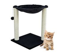 HAMAK STOJĄCY DRAPAK LEGOWISKO DLA KOTA CZARNY 17044