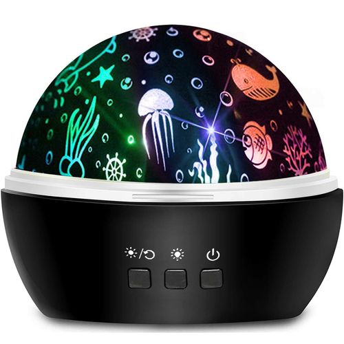 Projektor gwiazd lampka nocna rzutnik 2x Wzory na Arena.pl