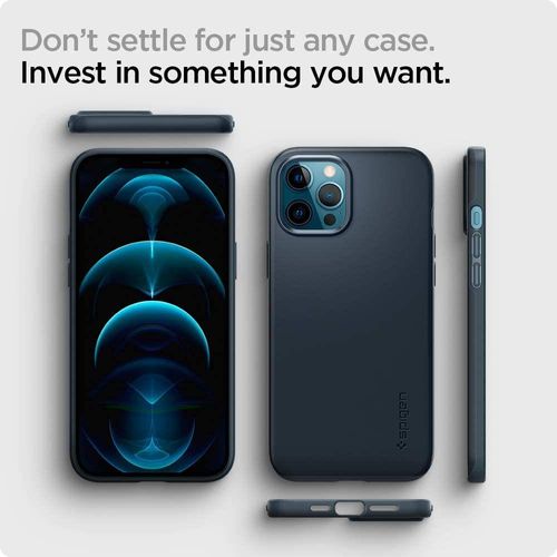 SPIGEN THIN FIT IPHONE 12 PRO MAX METAL SLATE na Arena.pl