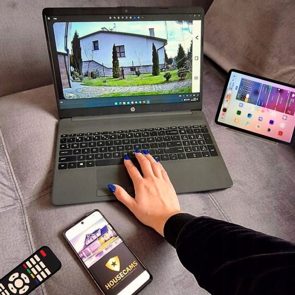 Zewnętrzna Kamera WIFI Obrotowa 8MPx ŚLEDZENIE ~360 stopni UHD NAGRANIA SD zdjęcie 3