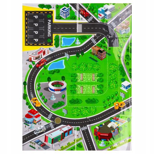 Parking garaż samochodowy zabawka z windą elektryczną zjeżdżalnia dla autek na Arena.pl