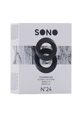 no.24 - cockring set - grey na Arena.pl