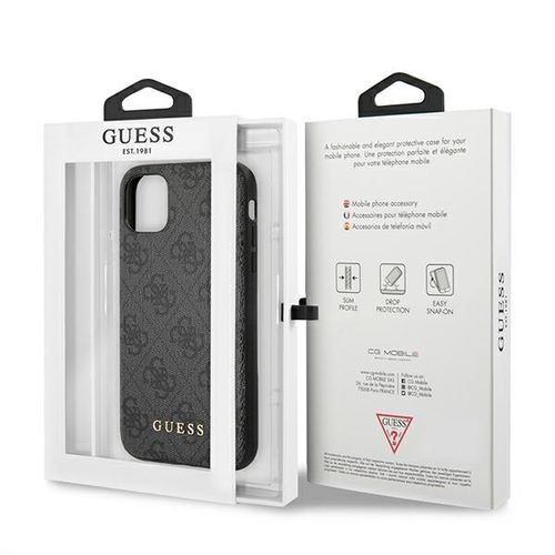 Etui Guess do iPhone 11, iPhone XR, Szary na Arena.pl