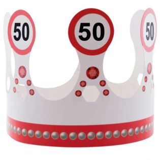 Korona party "50 Traffic Birthday", Funny Fashion