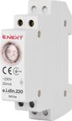 lampka sygnalizacyjna na szynę din e.i.din.220 biała - ex-p059005