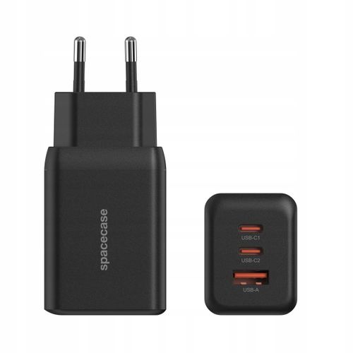 Spacecase Usb Charger 65W Gan Sc008B Black na Arena.pl