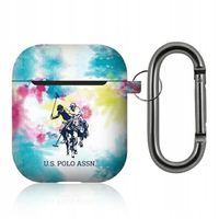 Etui US Polo USACA2PCUSML AirPods 1/2 case multicolor Tie & Dye Collection