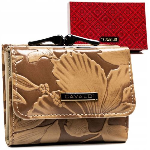 klasyczny portfel damski ze skóry naturalnej i ekologicznej - 4u cavaldi na Arena.pl