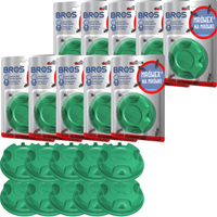 BROS Mrówex Pułapka Karmnik z Żelem na Mrówki Ogrodowe Zwalcza Gniazdo x10