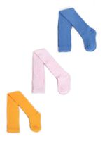 Rajstopy dziewczęce bawełniane gładkie 3PAK 80-86 YOCLUB