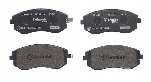 KLOCKI HAM PRZOD XTRA BREMBO na Arena.pl