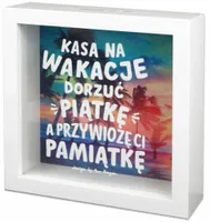 PREZENT SKARBONKA KASA NA WAKACJE DORZUĆ PIĄTKĘ